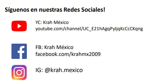 Ya puedes seguirnos a través de nuestras redes sociales